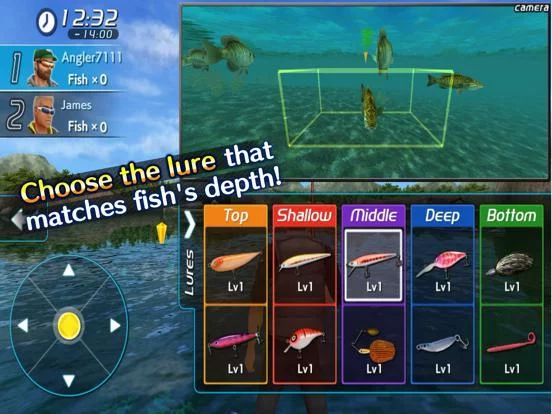 Изображение игры: Bass Fishing 3D II