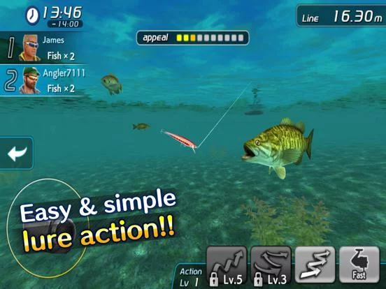 Изображение игры: Bass Fishing 3D II