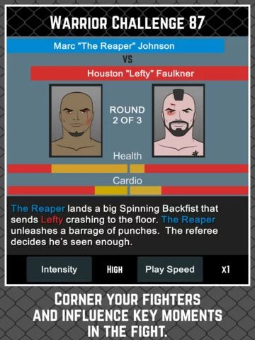 Изображение игры: MMA Manager Free