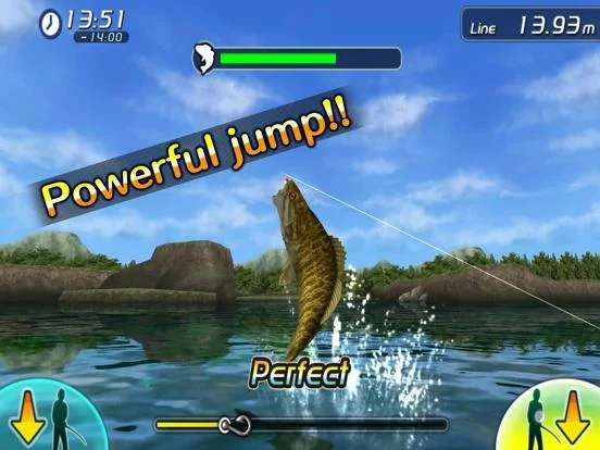 Изображение игры: Bass Fishing 3D II