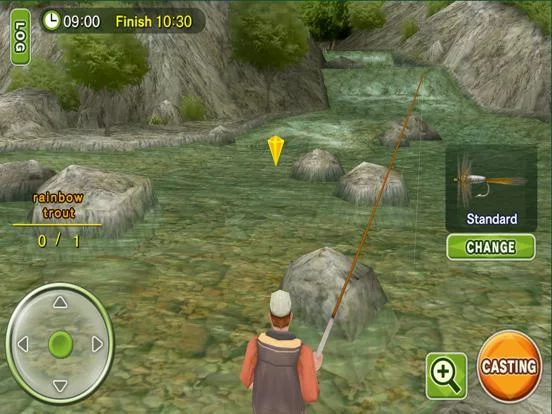 Изображение игры: Fly Fishing 3D HD