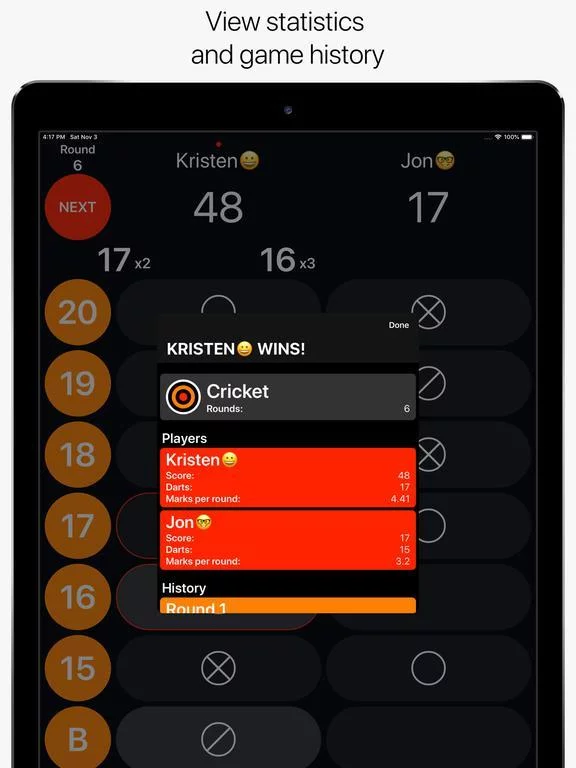Изображение игры: Dart Scoreboard Pro