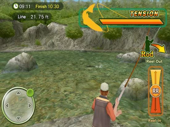 Изображение игры: Fly Fishing 3D HD