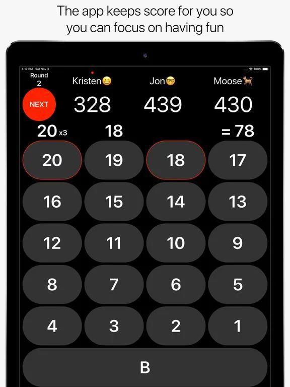 Изображение игры: Dart Scoreboard Pro