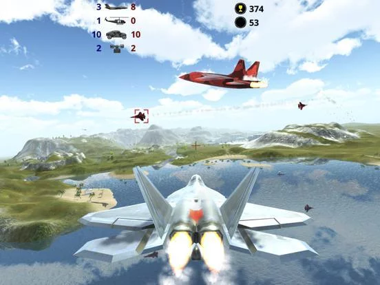 Изображение игры: Fighter 3D - Air combat game