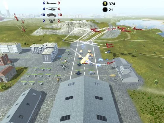 Изображение игры: Fighter 3D - Air combat game