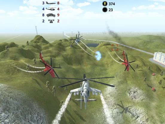 Изображение игры: Fighter 3D - Air combat game
