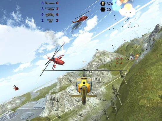 Изображение игры: Fighter 3D - Air combat game