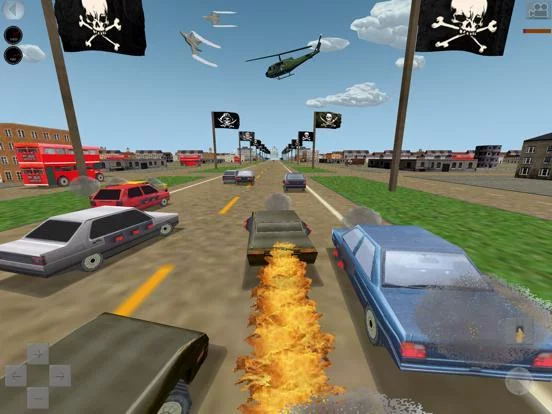 Изображение игры: Mad Road 3D - Combat cars game