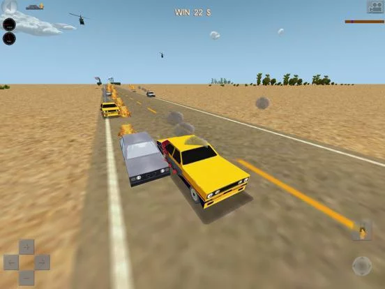 Изображение игры: Mad Road 3D - Combat cars game