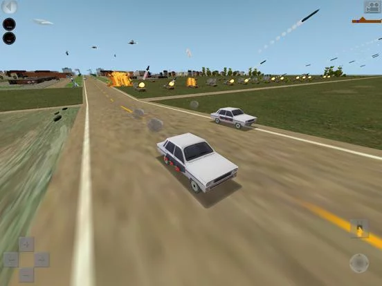 Изображение игры: Mad Road 3D - Combat cars game