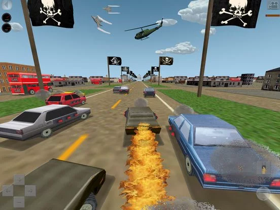 Изображение игры: Mad Road 3D - Combat cars game