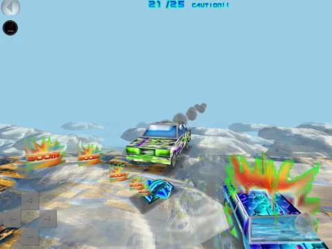 Изображение игры: Flying Cars 3D Lite