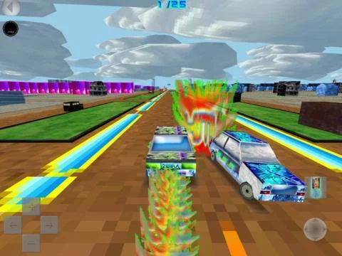 Изображение игры: Flying Cars 3D Lite