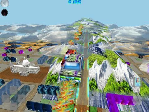 Изображение игры: Flying Cars 3D Lite