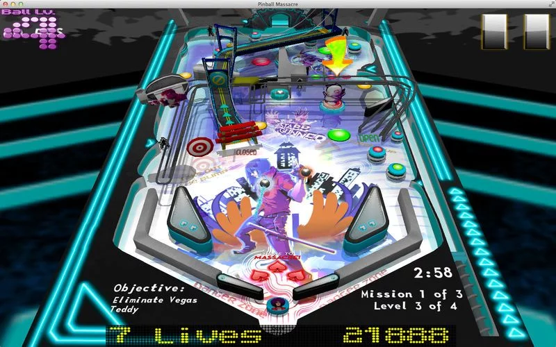 Изображение игры: Pinball Massacre Lite