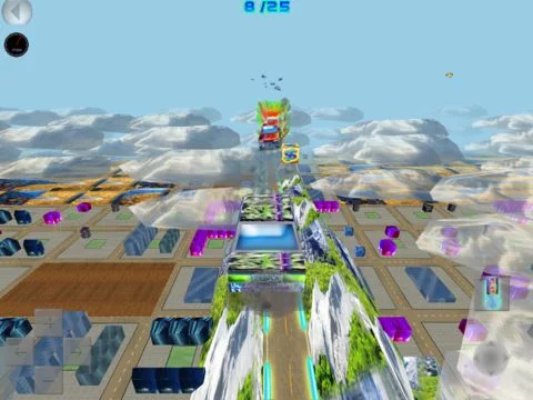Изображение игры: Flying Cars 3D Lite