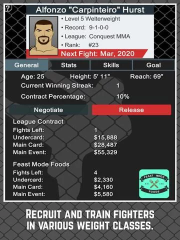 Изображение игры: MMA Manager