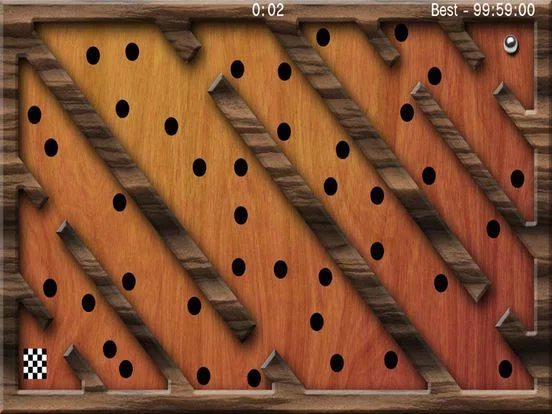 Изображение игры: The Labyrinth Tilt Maze