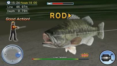 Изображение игры: Bass Fishing 3D