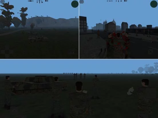 Изображение игры: Zombie Battle 3D