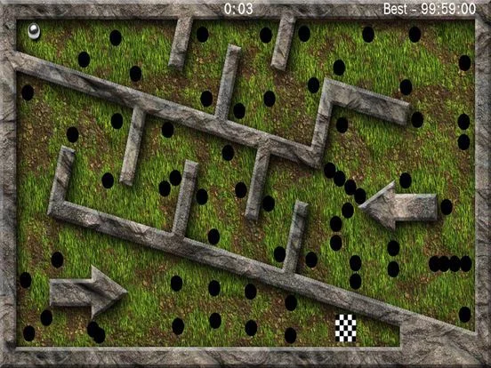 Изображение игры: The Labyrinth Tilt Maze