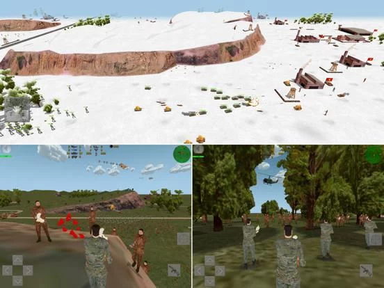 Изображение игры: Battle 3D - Strategy game