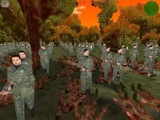 Изображение игры: Zombie Battle 3D