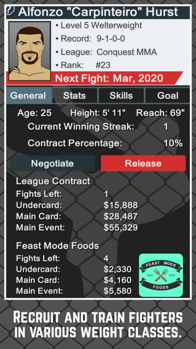 Изображение игры: MMA Manager
