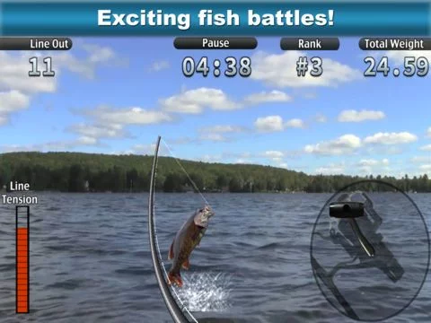 Изображение игры: i Fishing 3 HD
