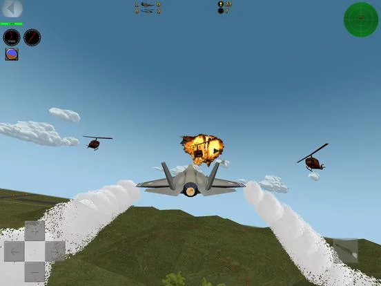 Изображение игры: Fighter 3D Lite - Air Combat