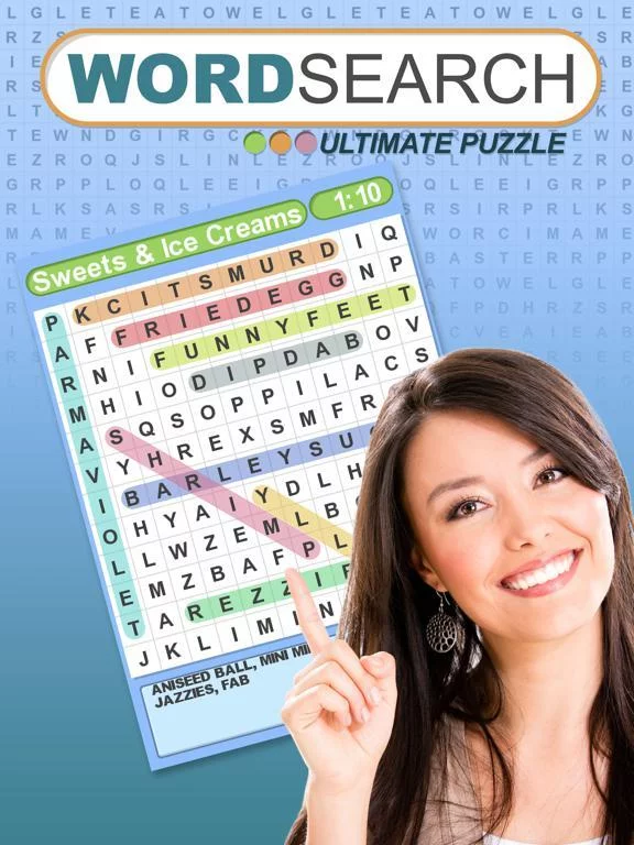 Изображение игры: Word Search Ultimate Puzzle