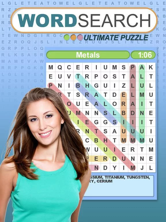 Изображение игры: Word Search Ultimate Puzzle