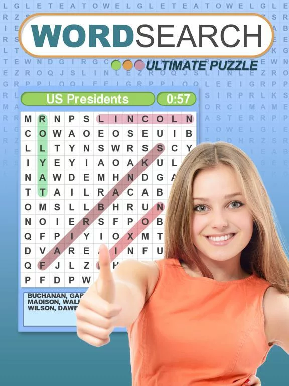 Изображение игры: Word Search Ultimate Puzzle