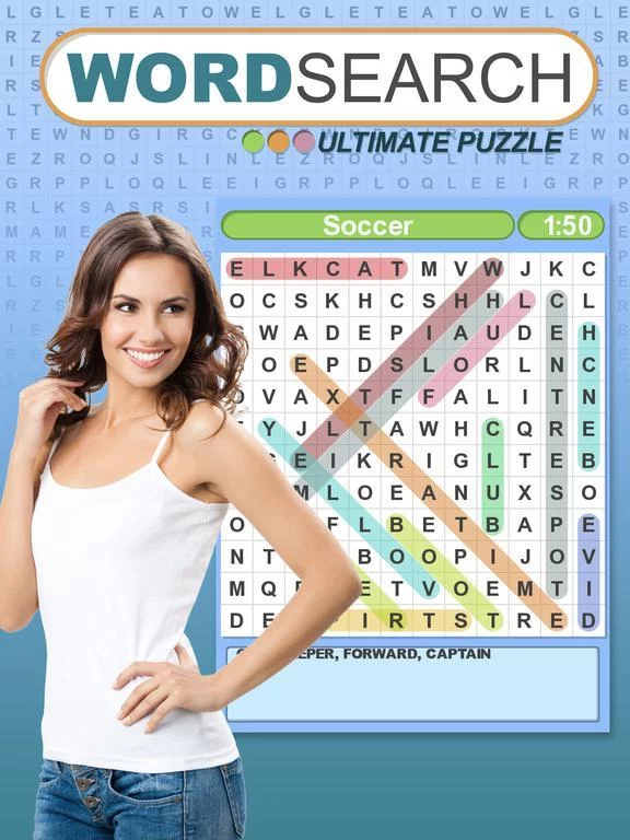Изображение игры: Word Search Ultimate Puzzle