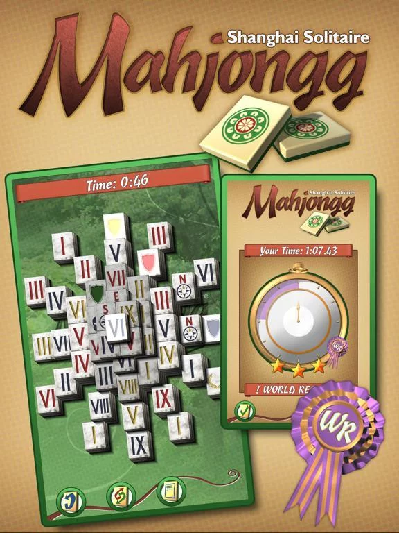 Изображение игры: Mahjong Shanghai Solitaire