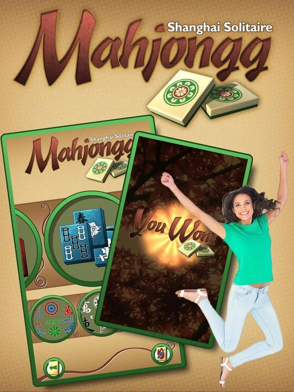 Изображение игры: Mahjong Shanghai Solitaire