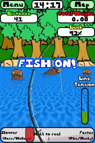 Изображение игры: Doodle Fishing Lite