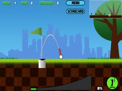 Изображение игры: Trick Shot Golf Lite