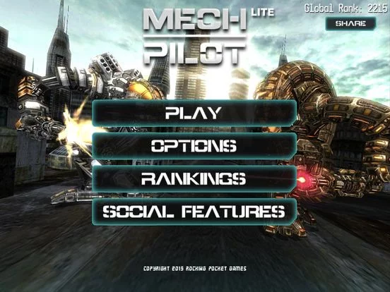 Изображение игры: Mech Pilot Lite