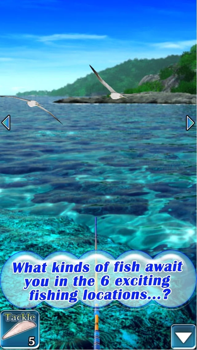 Изображение игры: Reel Fishing Pocket 2: Ocean