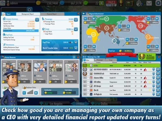 Изображение игры: AirTycoon Online 2