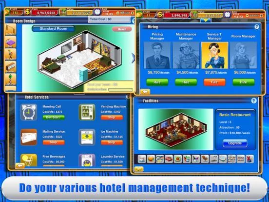 Изображение игры: Hotel Tycoon2 HD
