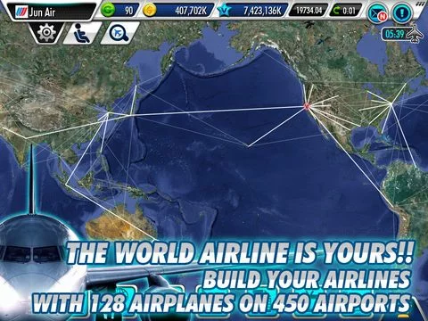 Изображение игры: AirTycoon Online