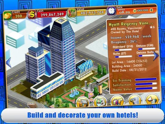 Изображение игры: Hotel Tycoon 2