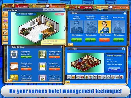 Изображение игры: Hotel Tycoon 2