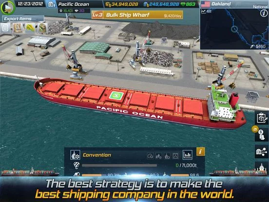 Изображение игры: Ship Tycoon.