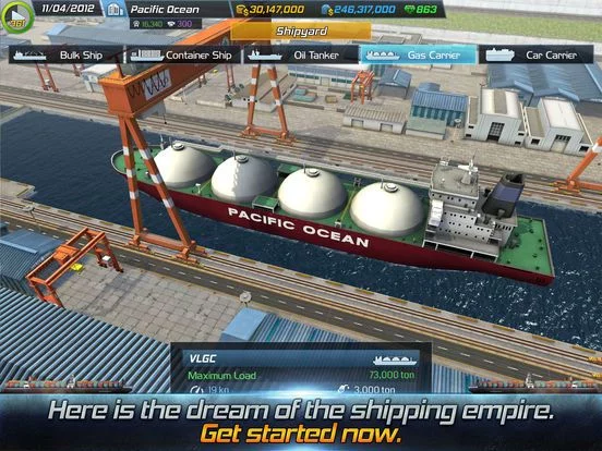 Изображение игры: Ship Tycoon.