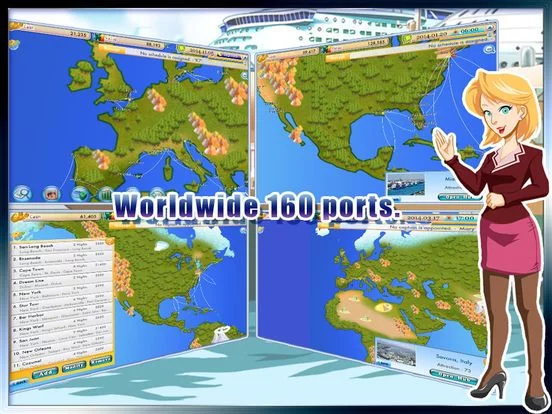 Изображение игры: Cruise Tycoon HD