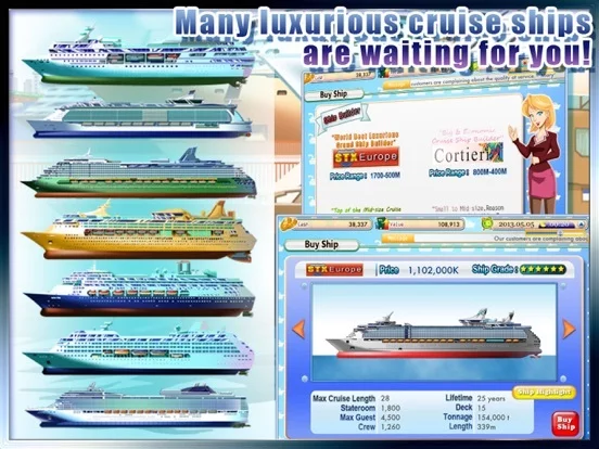 Изображение игры: Cruise Tycoon HD